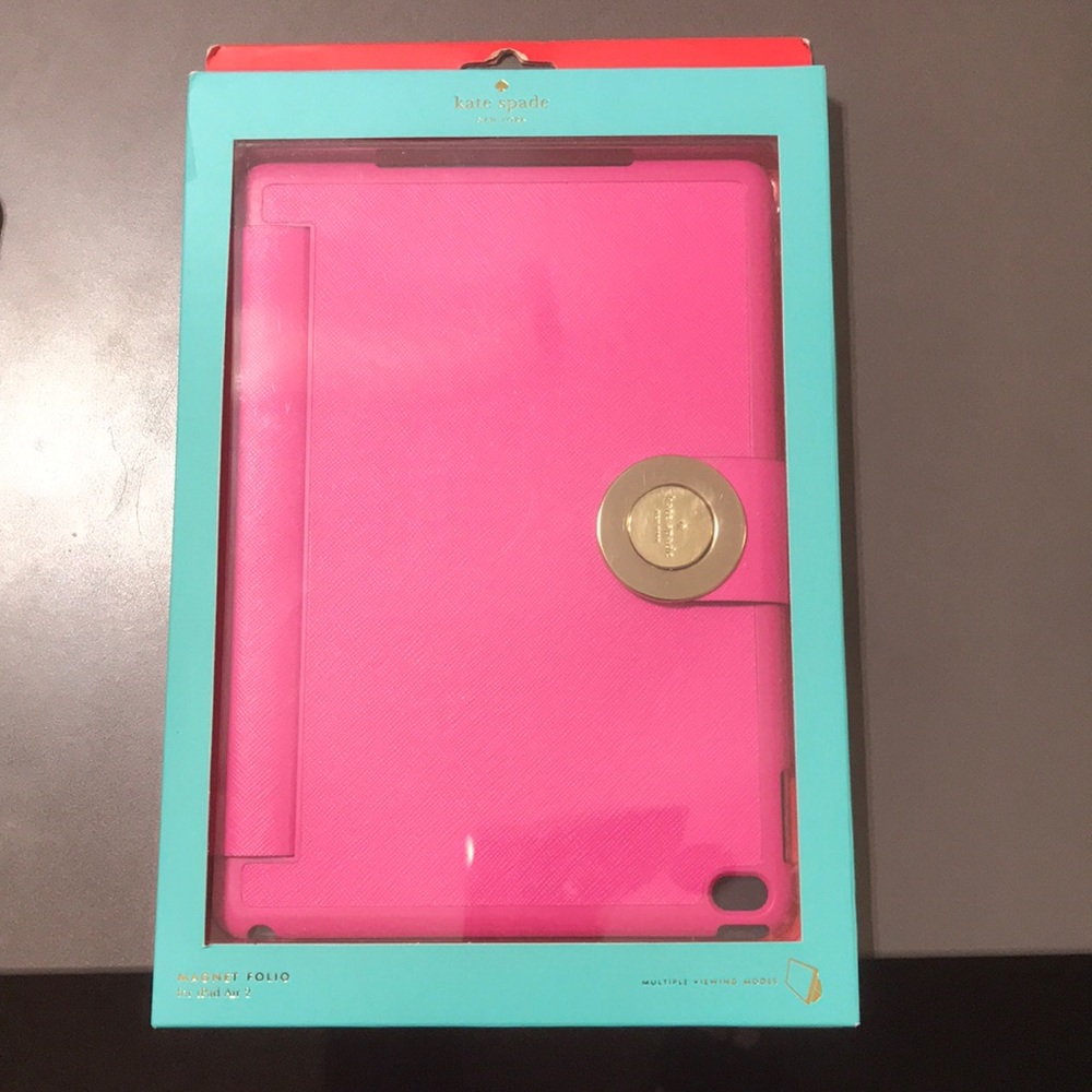 Kate Spade iPad Air 2 magnet Folio Case NWT